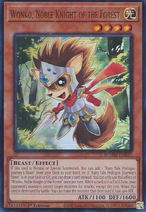 Wonko, Noble Knight of the Forest (BLMM-EN035)  Ultra Rare