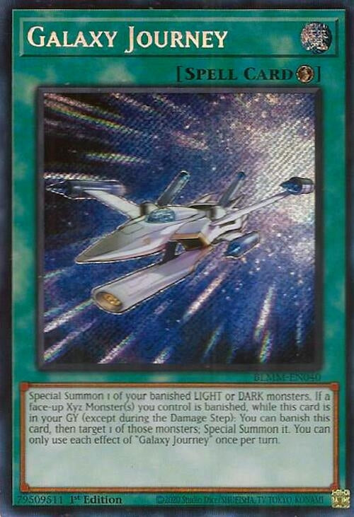 Galaxy Journey (BLMM-EN040)  Secret Rare