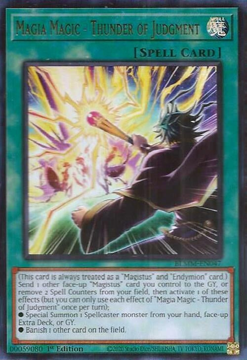 Magia Magic - Thunder of Judgment (BLMM-EN047)  Ultra Rare