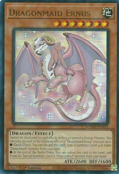 Dragonmaid Ernus (BLMM-EN055)  Ultra Rare