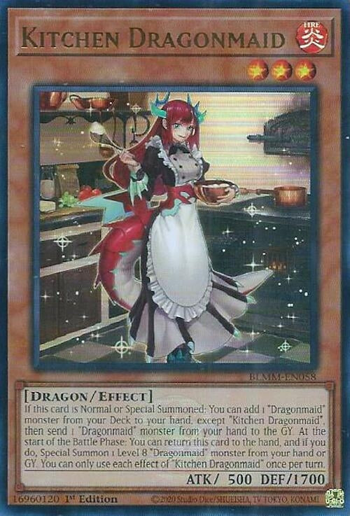 Kitchen Dragonmaid (BLMM-EN058)  Ultra Rare