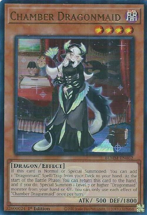 Chamber Dragonmaid (BLMM-EN062)  Ultra Rare