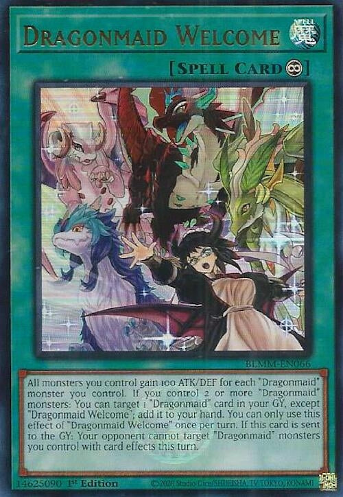 Dragonmaid Welcome (BLMM-EN066)  Ultra Rare