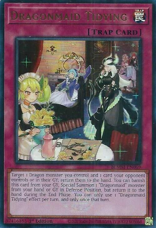 Dragonmaid Tidying (BLMM-EN069)  Ultra Rare