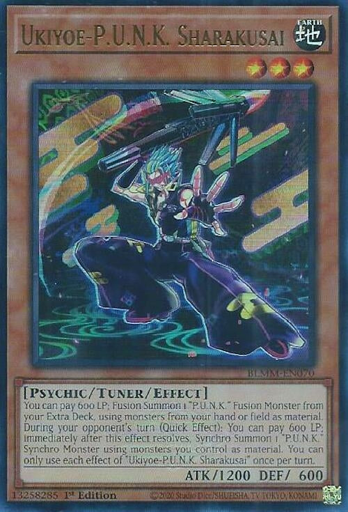 Ukiyoe-P.U.N.K. Sharakusai (BLMM-EN070)  Ultra Rare