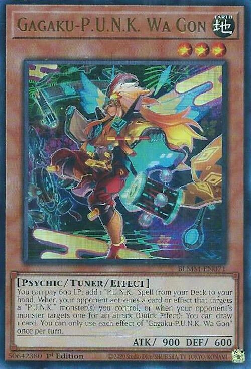Gagaku-P.U.N.K. Wa Gon (BLMM-EN071)  Ultra Rare