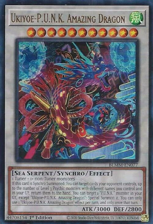 Ukiyoe-P.U.N.K. Amazing Dragon (BLMM-EN077)  Ultra Rare