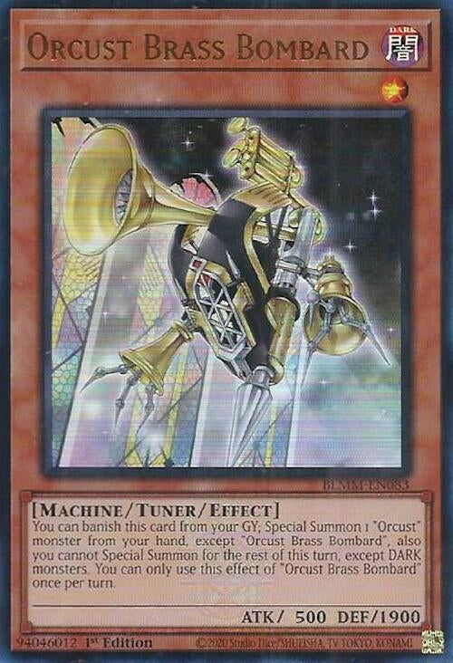 Orcust Brass Bombard (BLMM-EN083)  Ultra Rare