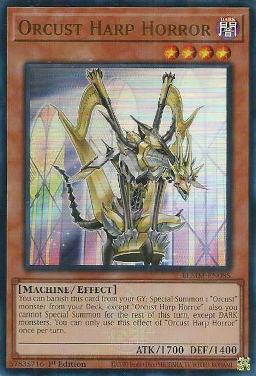 Orcust Harp Horror (BLMM-EN085)  Ultra Rare