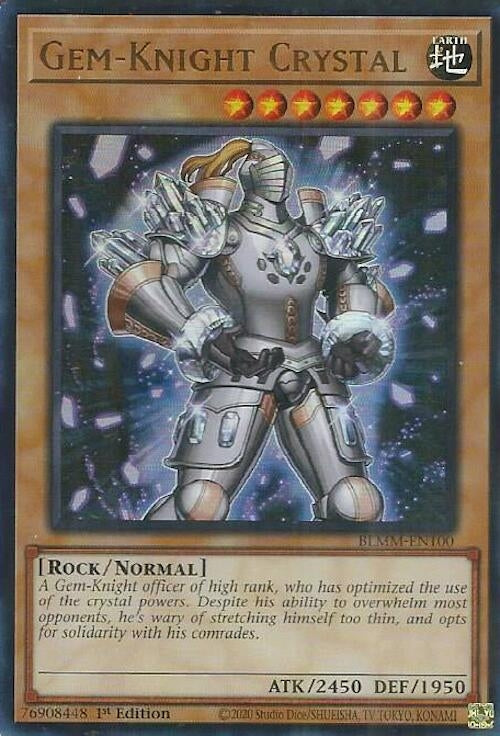 Gem-Knight Crystal (BLMM-EN100)  Ultra Rare