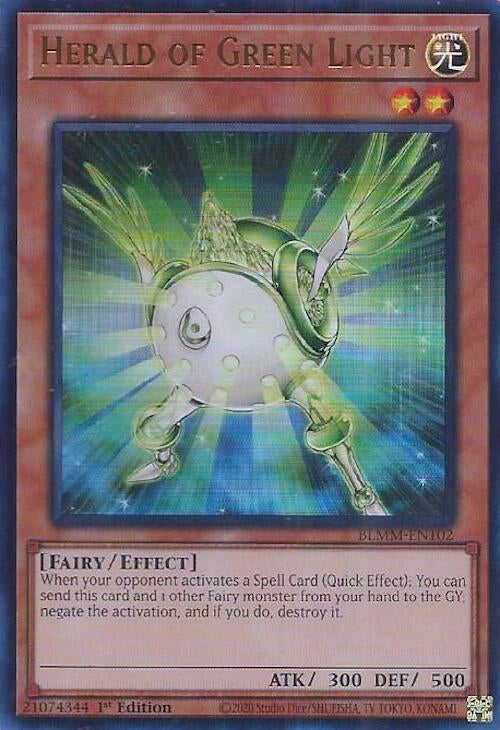 Herald of Green Light (BLMM-EN102)  Ultra Rare