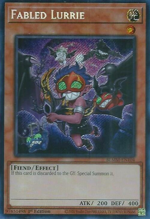 Fabled Lurrie (BLMM-EN104)  Secret Rare