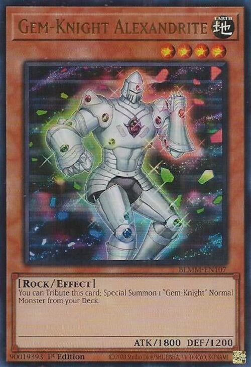 Gem-Knight Alexandrite (BLMM-EN107)  Ultra Rare