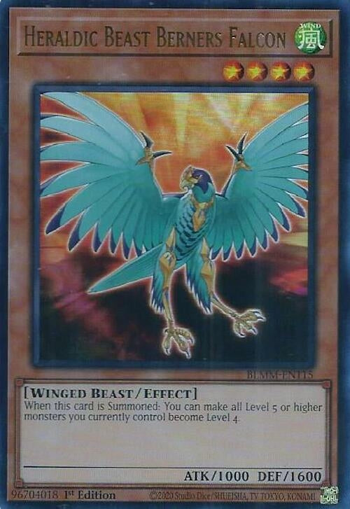 Heraldic Beast Berners Falcon (BLMM-EN115)  Ultra Rare