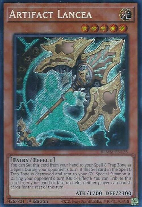 Artifact Lancea (BLMM-EN125)  Secret Rare