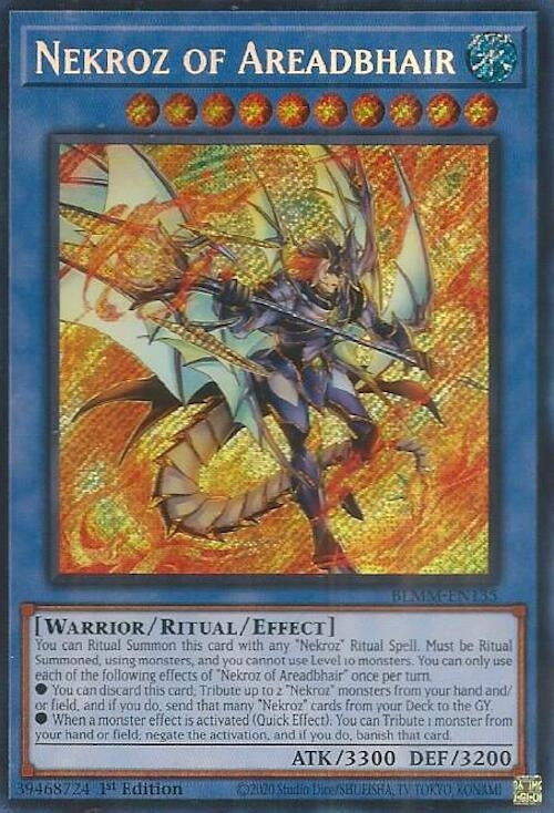 Nekroz of Areadbhair (BLMM-EN135)  Secret Rare