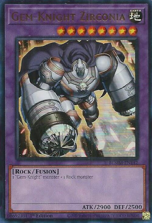 Gem-Knight Zirconia (BLMM-EN142)  Ultra Rare