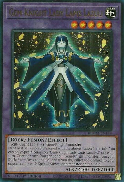 Gem-Knight Lady Lapis Lazuli (BLMM-EN144)  Ultra Rare