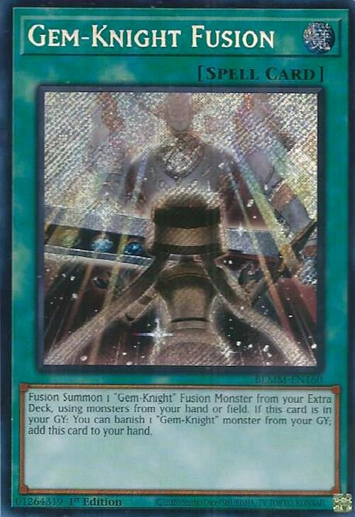 Gem-Knight Fusion (BLMM-EN160)  Secret Rare
