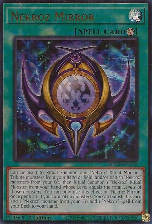 Nekroz Mirror (BLMM-EN165)  Ultra Rare