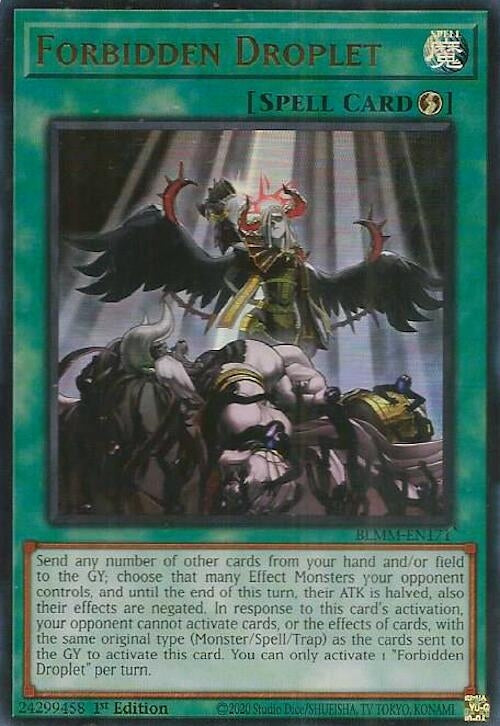 Forbidden Droplet (BLMM-EN171)  Ultra Rare