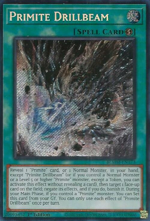 Primite Drillbeam (BLMM-EN173)  Secret Rare
