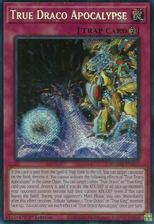 True Draco Apocalypse (BLMM-EN177)  Secret Rare