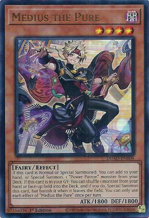 Medius the Pure (DUAD-EN008)  Ultra Rare