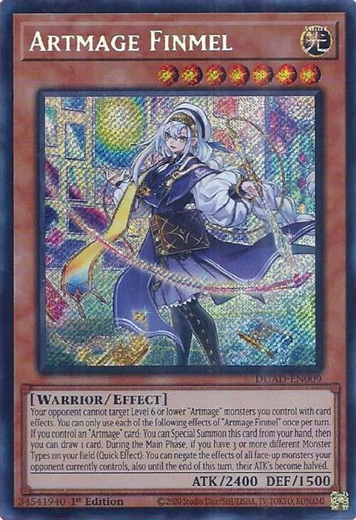 Artmage Finmel (DUAD-EN009)  Secret Rare
