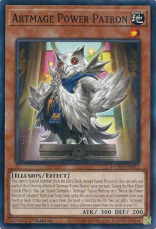 Artmage Power Patron (DUAD-EN012)  Common