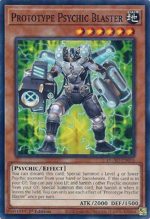 Prototype Psychic Blaster (DUAD-EN016)  Common
