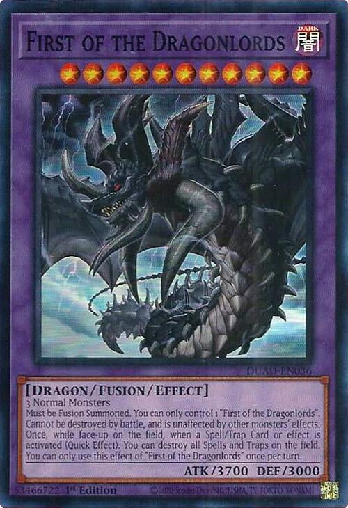 First of the Dragonlords (DUAD-EN036)  Super Rare