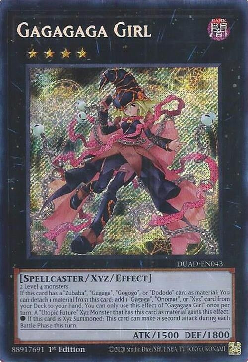 Gagagaga Girl (DUAD-EN043)  Secret Rare