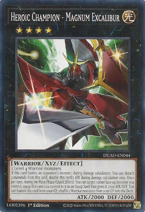 Heroic Champion - Magnum Excalibur (DUAD-EN044)  Common