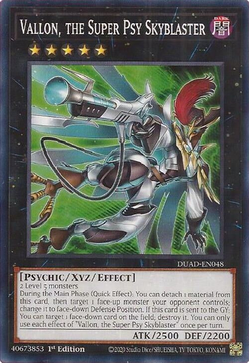 Vallon, the Super Psy Skyblaster (DUAD-EN048)  Common