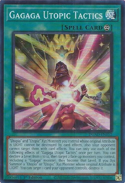 Gagaga Utopic Tactics (DUAD-EN052)  Super Rare