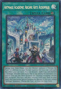 Artmage Academic Arcane Arts Acropolis (DUAD-EN054)  Secret Rare
