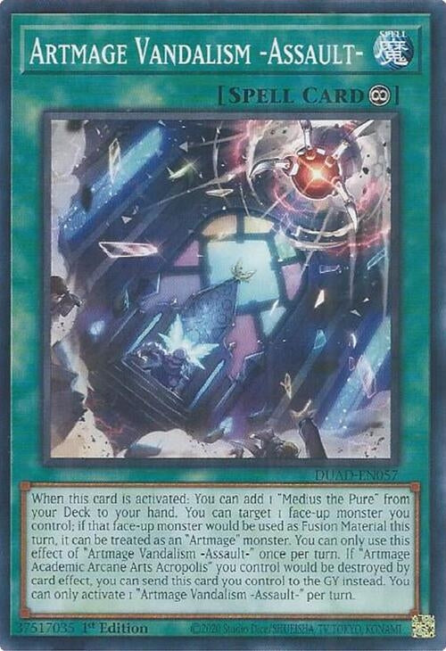 Artmage Vandalism -Assault- (DUAD-EN057)  Common