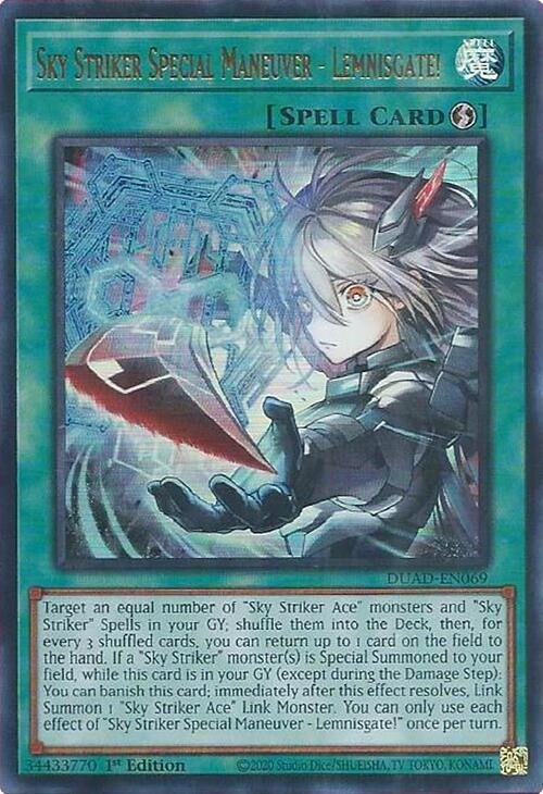 Sky Striker Special Maneuver - Lemnisgate! (DUAD-EN069)  Ultra Rare
