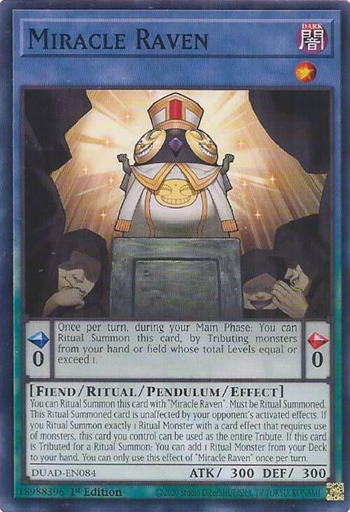 Miracle Raven (DUAD-EN084)  Common