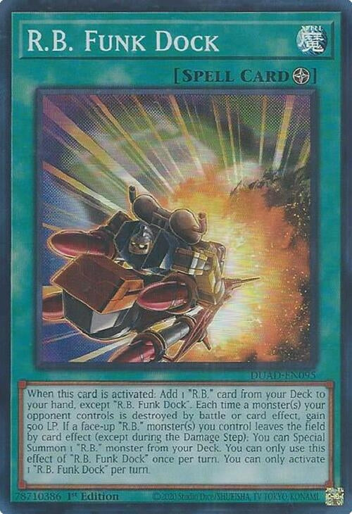 R.B. Funk Dock (DUAD-EN095)  Super Rare