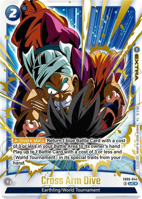 (FB06-044) Cross Arm Dive (Limited Pack 02) (Alternate Art) - Uncommon