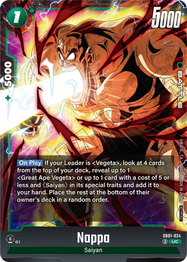 (SB01-024) Nappa (Limited Pack 02) - Uncommon