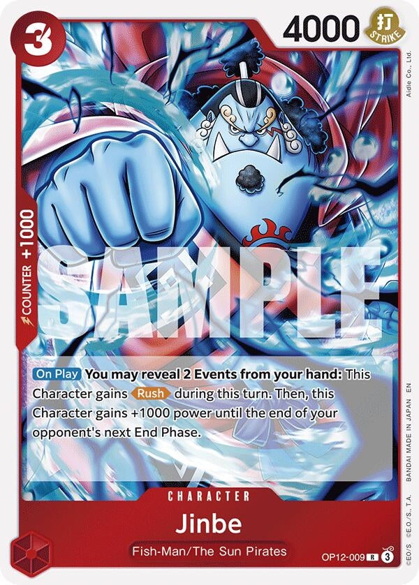 (OP12-009) Jinbe - Rare