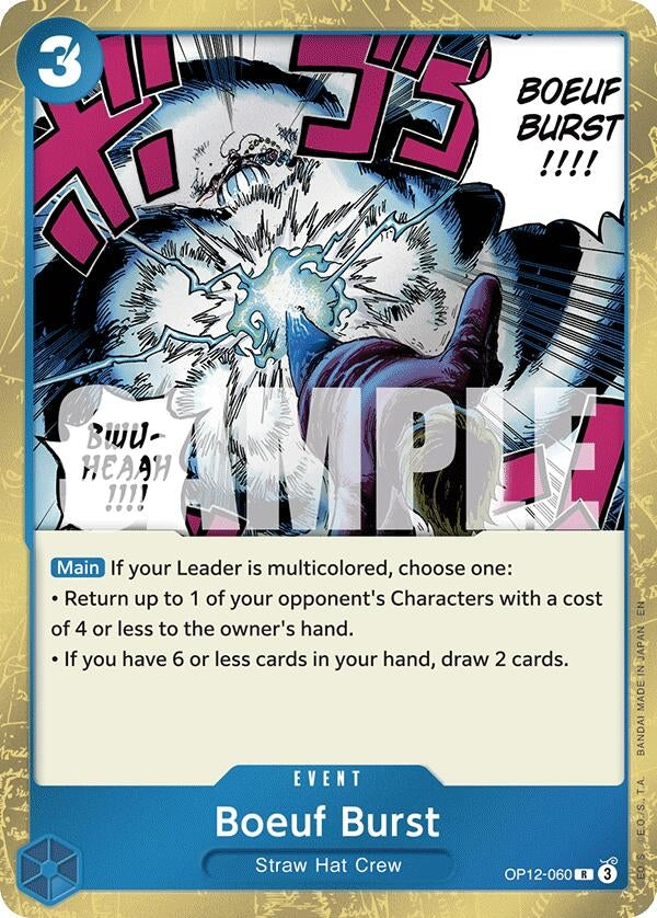 (OP12-060) Boeuf Burst - Rare