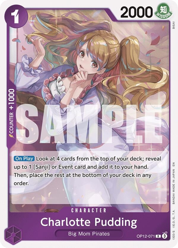 (OP12-071) Charlotte Pudding - Rare