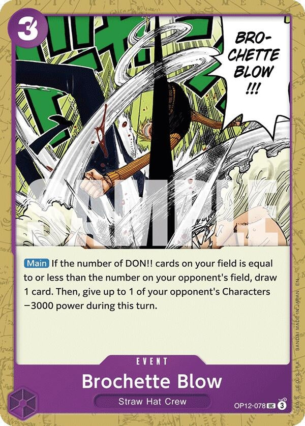 (OP12-078) Brochette Blow - Uncommon