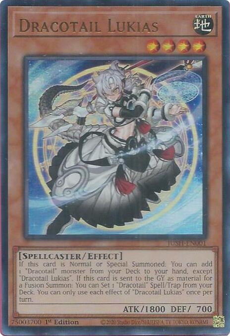 Dracotail Lukias (JUSH-EN001)  Ultra Rare