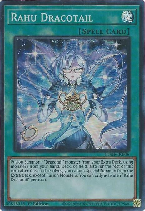 Rahu Dracotail (JUSH-EN009)  Super Rare