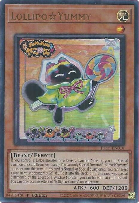 LollipoYummy (JUSH-EN018)  Ultra Rare